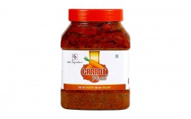 Self Signature Carrot Pickle   Plastic Jar  1 kilogram